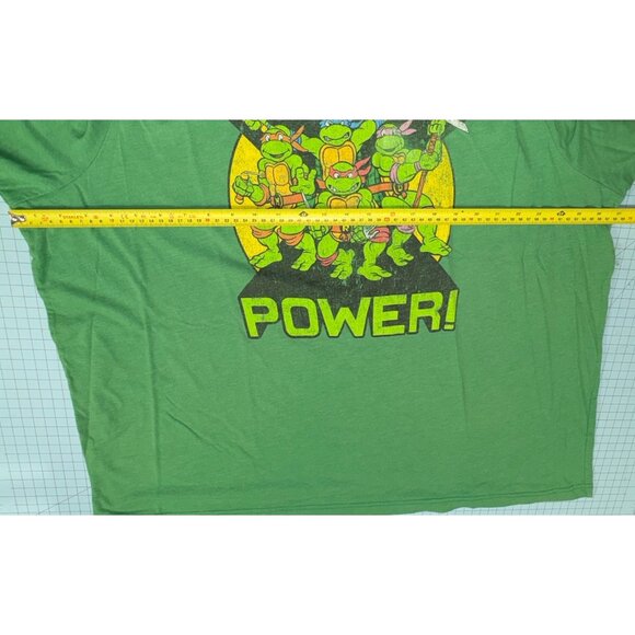 TMNT Teenage Mutant Ninja Turtles Power T-Shirt Men’s 3XL (54-56) Green - Picture 5 of 14